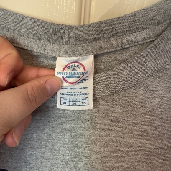 Delta Pro Weight Olympic Games Beijing 2008 Gray T-Shirt Size XL - Picture 3 of 10